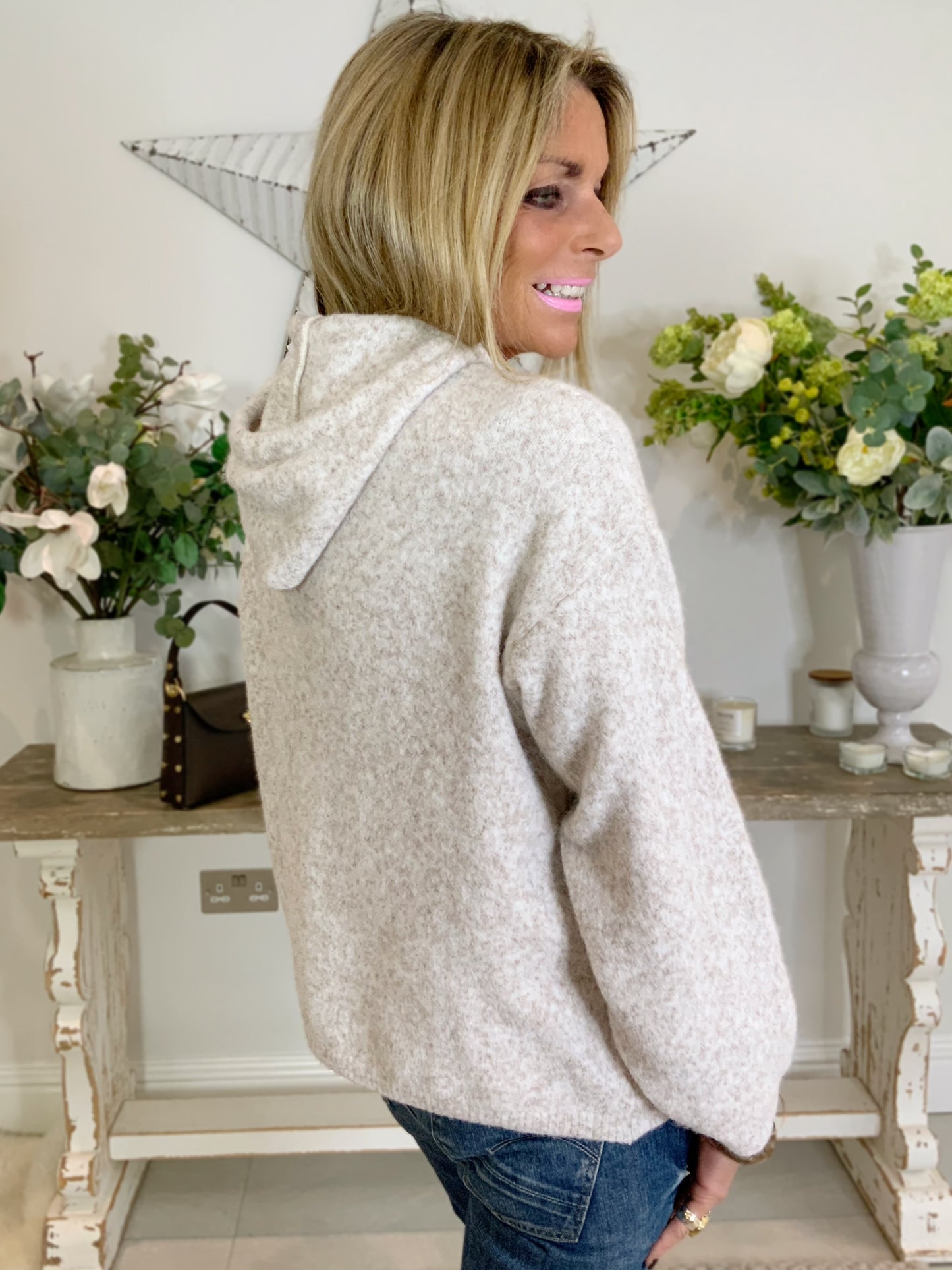 Luana Knitted Hoodie