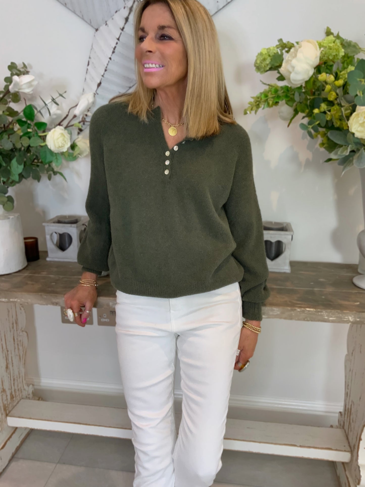 Tilly Button Alpaca Jumper