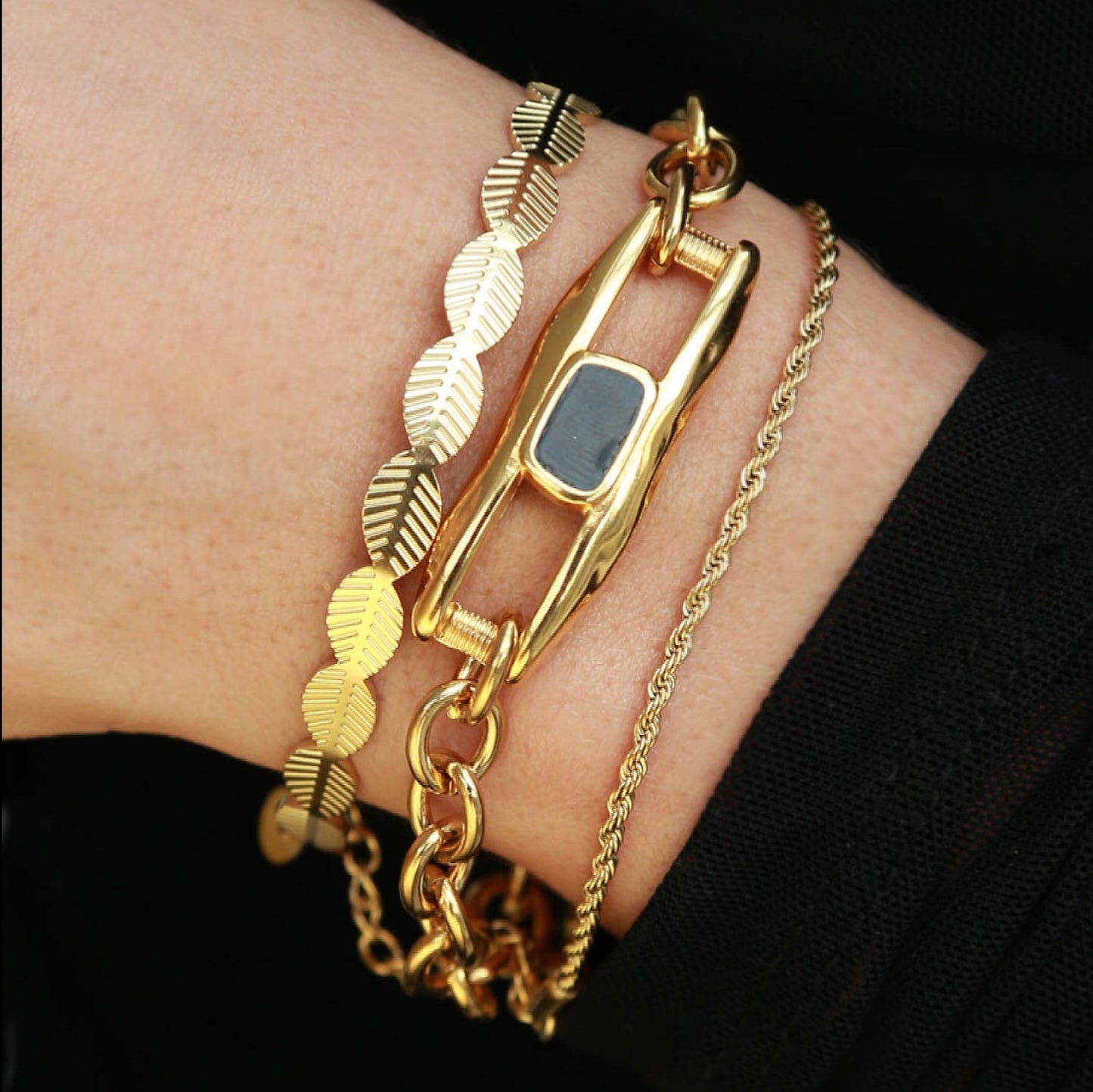 Gold Bracelet Chain Style