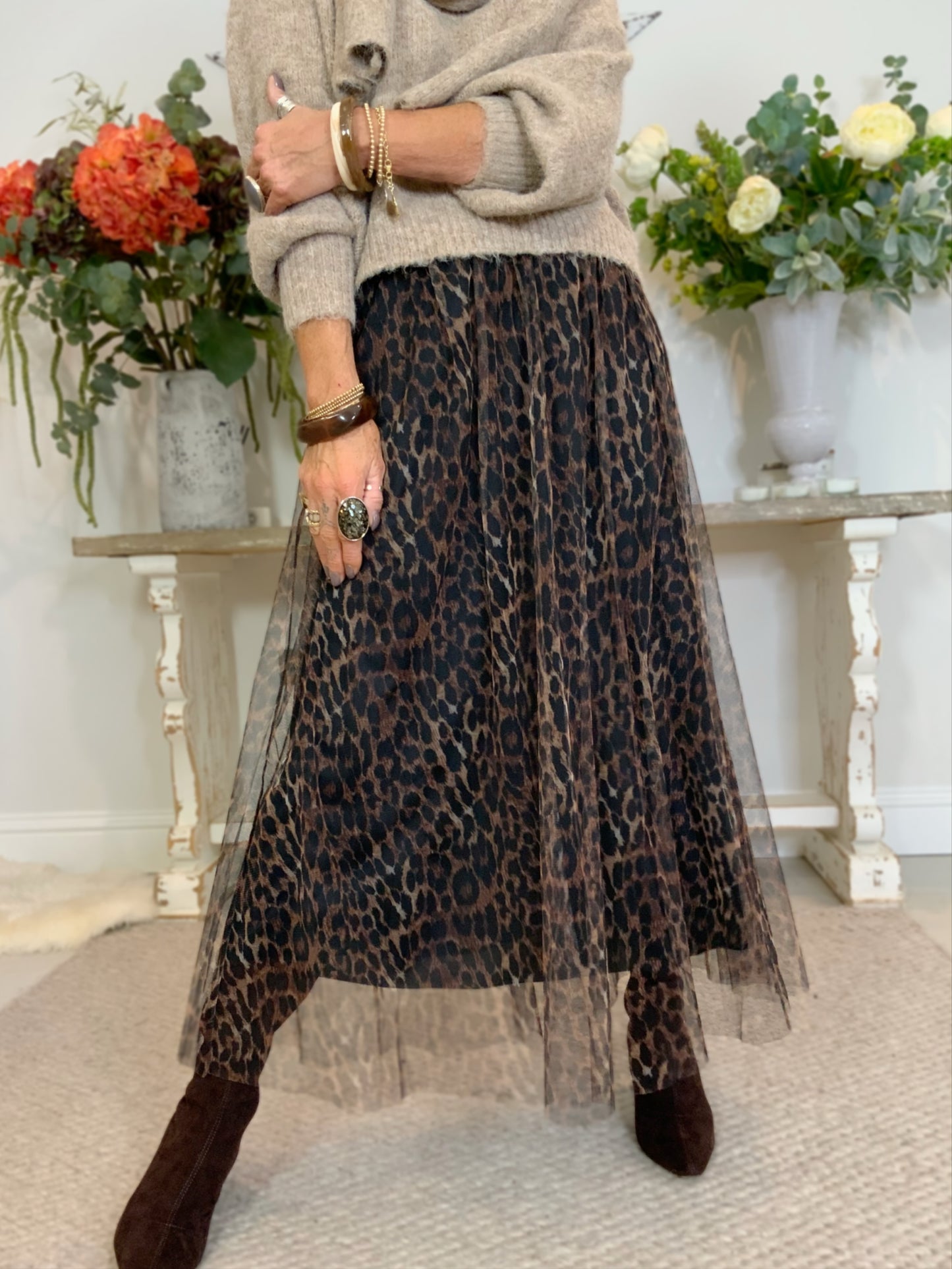Telulah Tulle Maxi Skirt