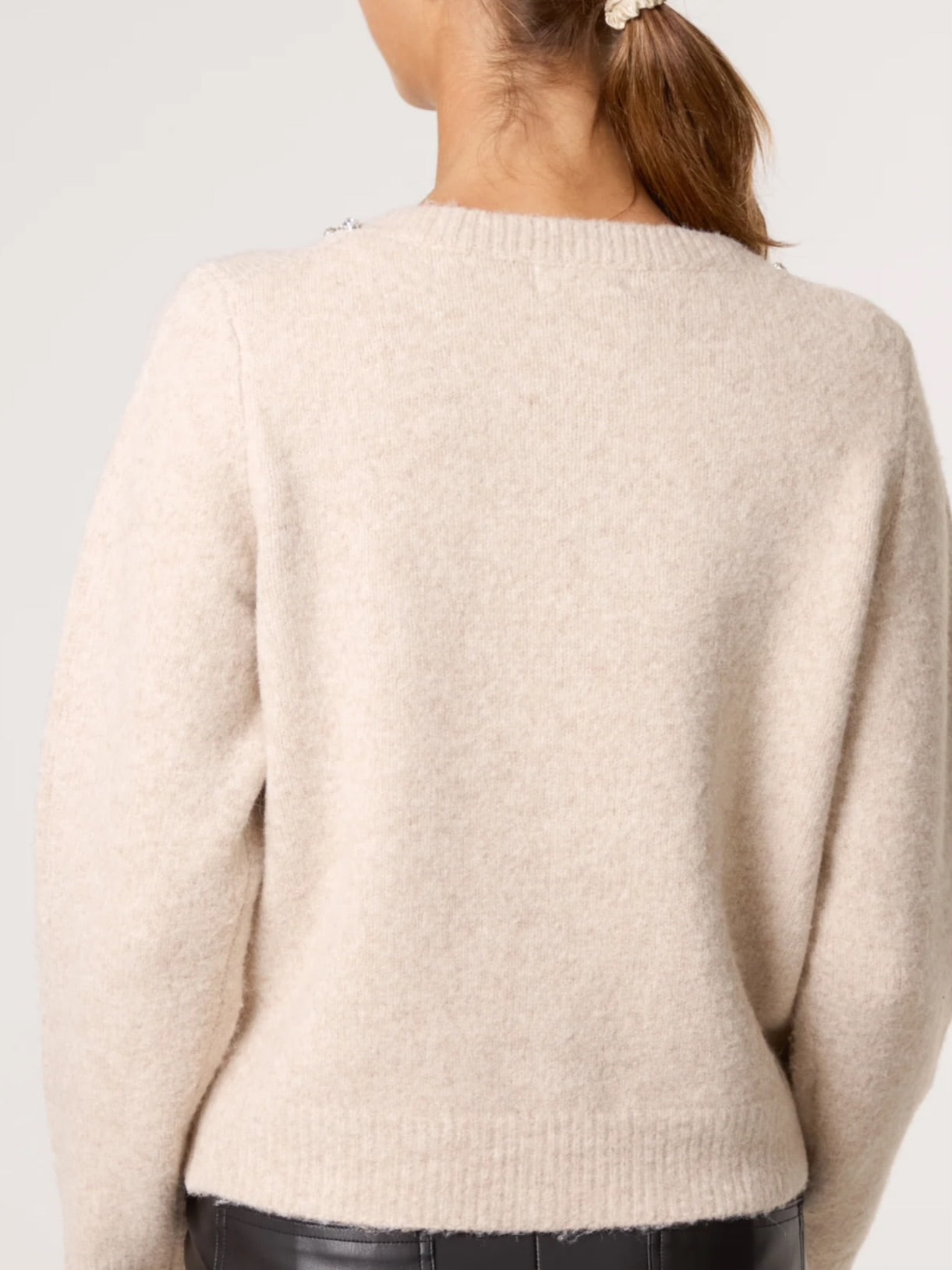 Diamanté Embellished Cardigan