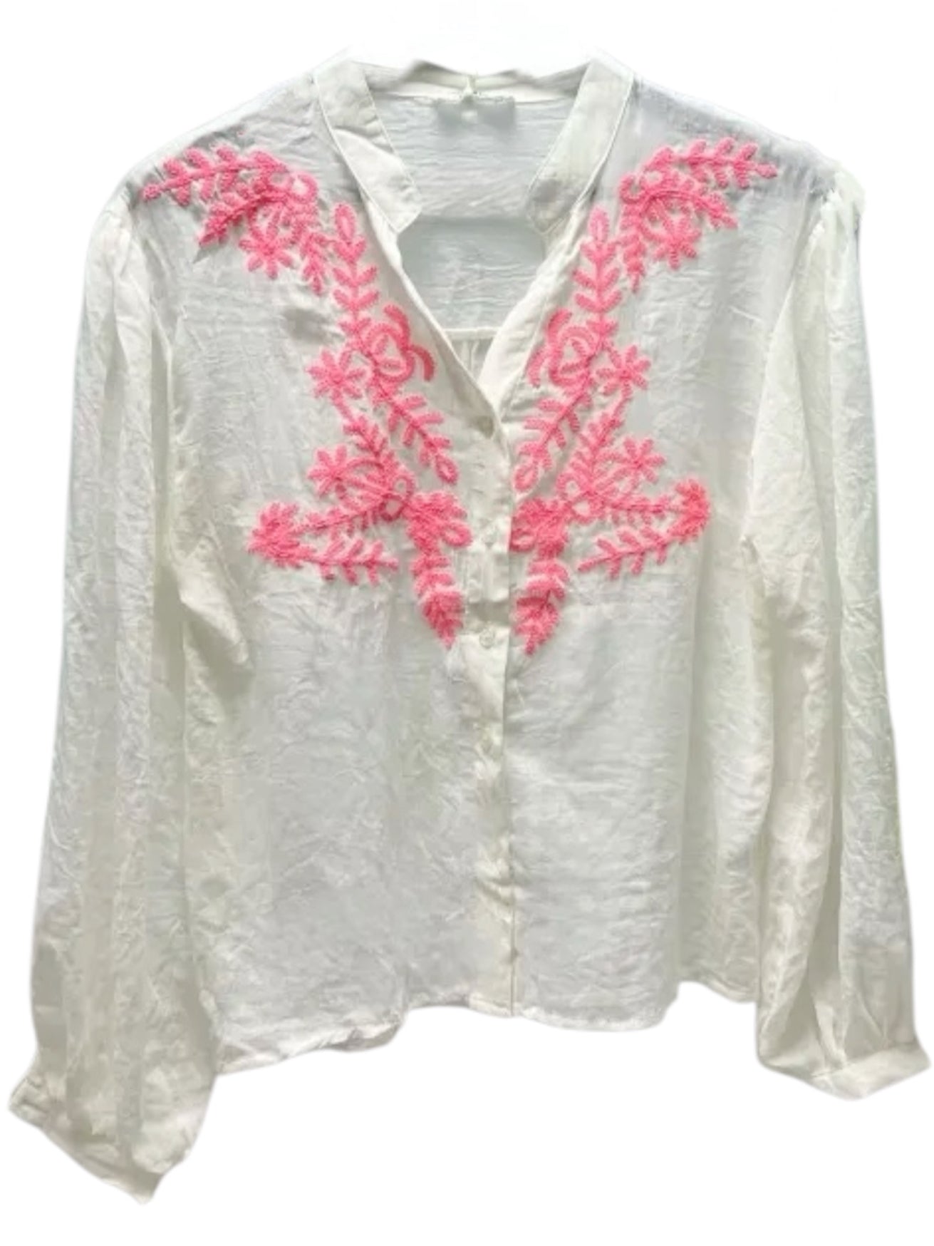 Ellie Neon Coral Blouse