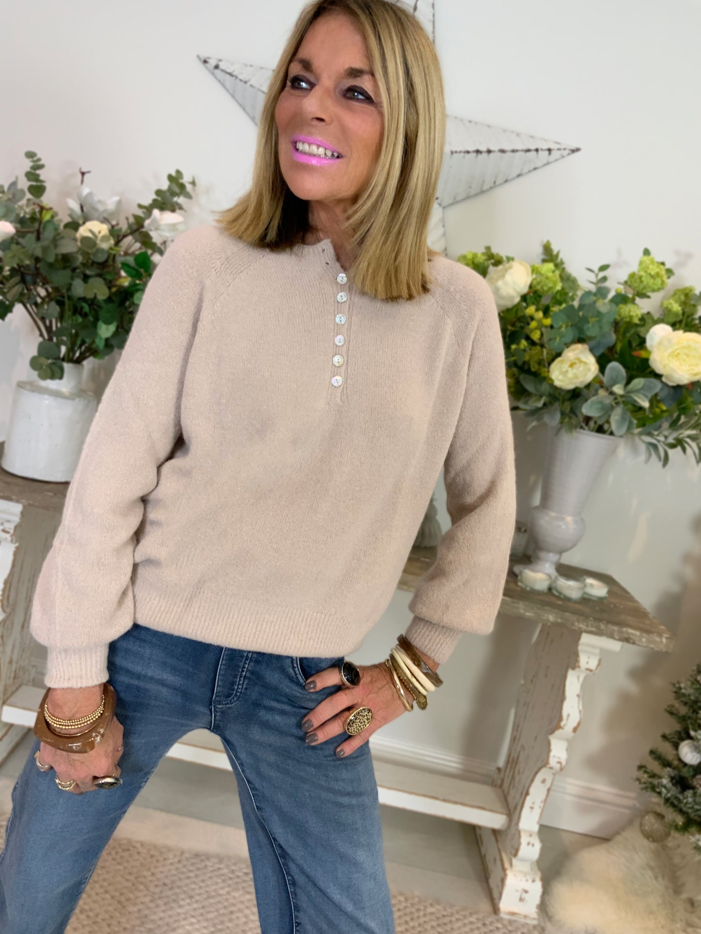 Tilly Button Alpaca Jumper