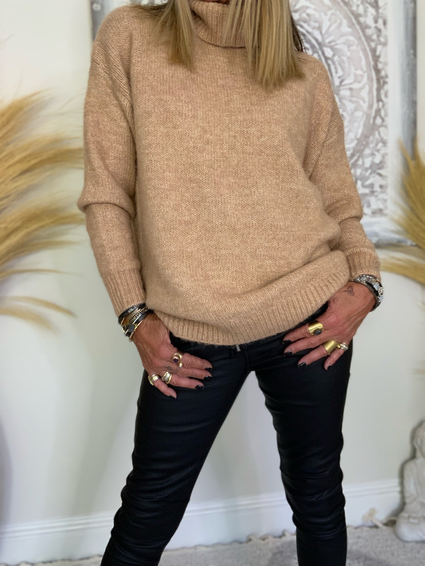 Carmela Roll-Neck Sweater