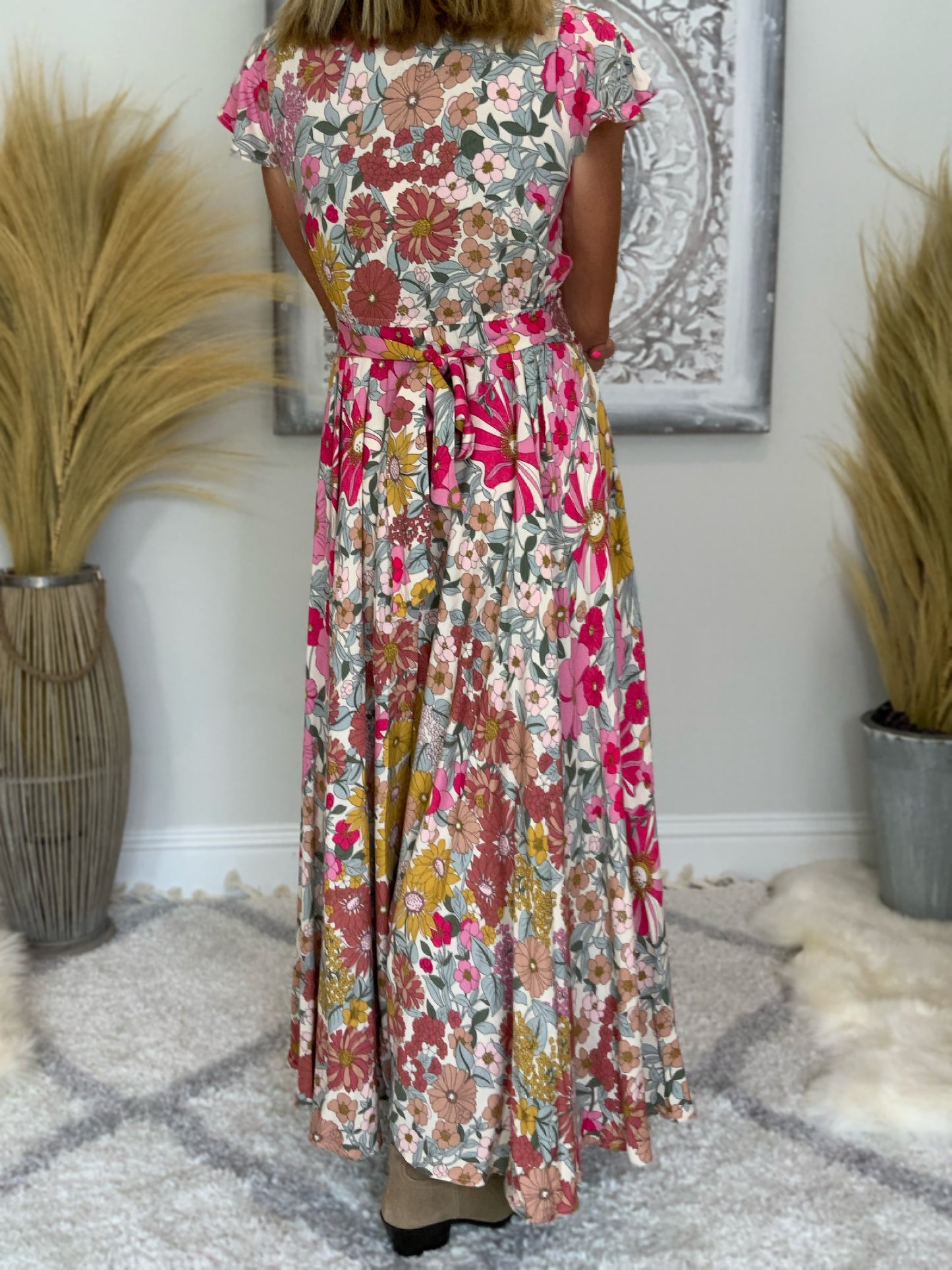 Adilita Floral Maxi Dress