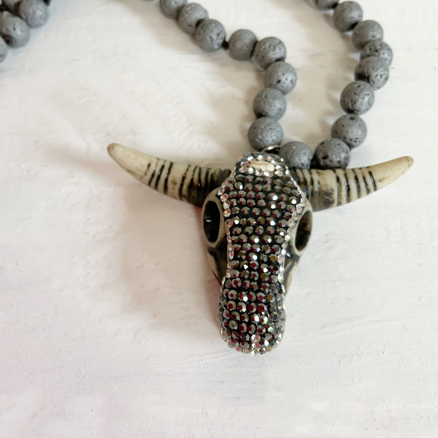Buffalo Crystal Necklace