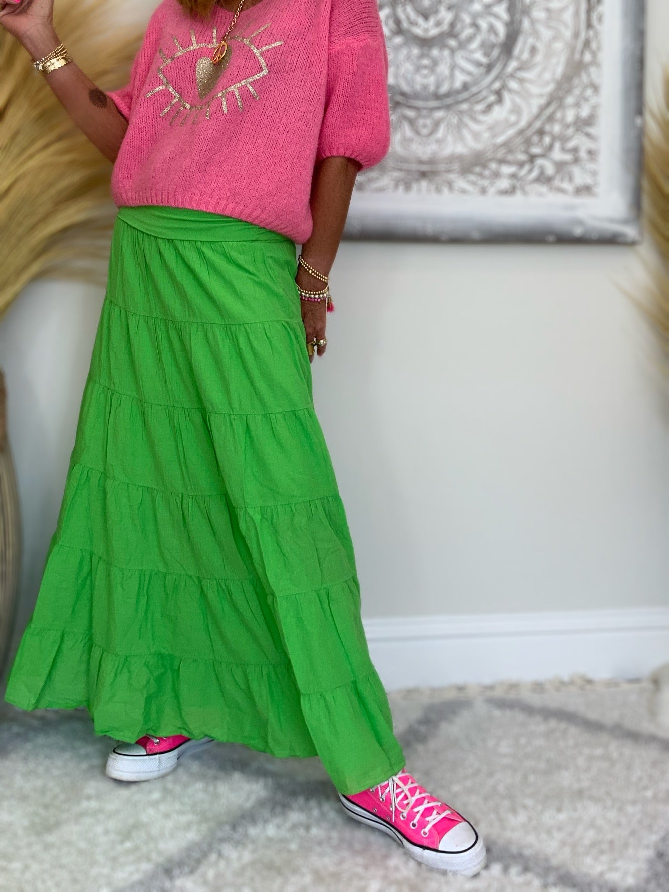 Valeria Tier Maxi Skirt – The Fashion Loft Boutique