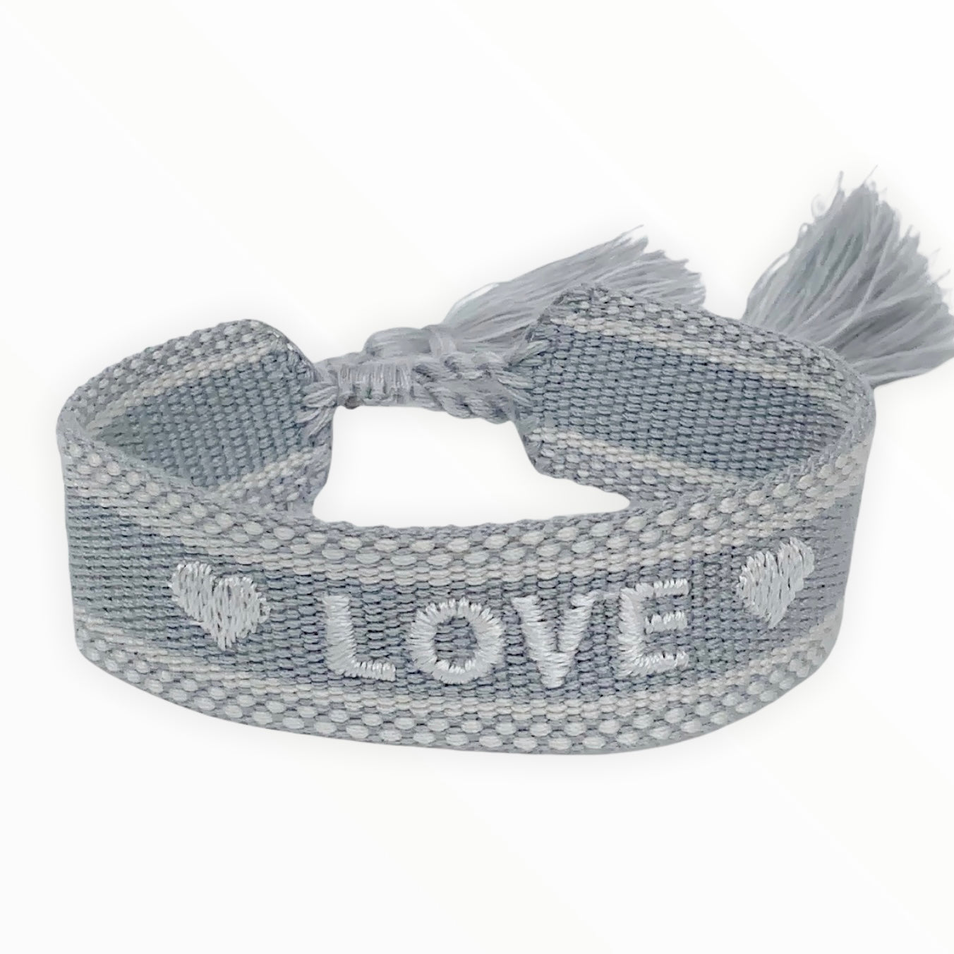 Love & Heart Woven Bracelet
