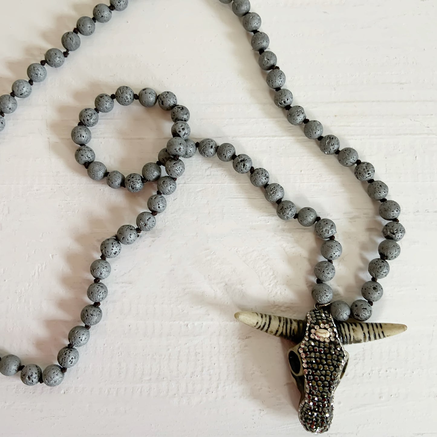 Buffalo Crystal Necklace
