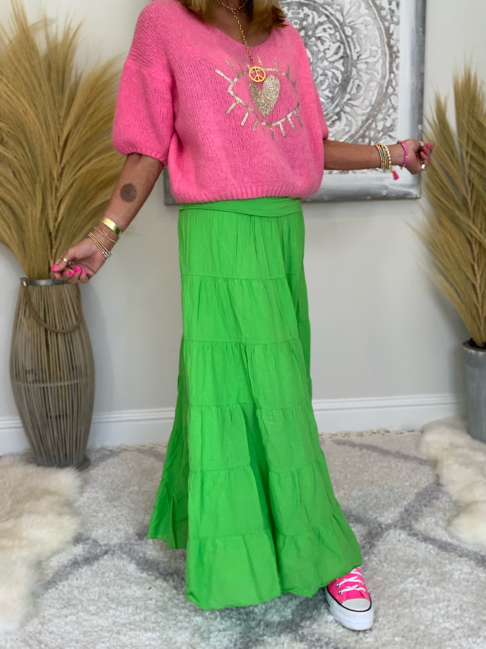 Valeria Tier Maxi Skirt – The Fashion Loft Boutique