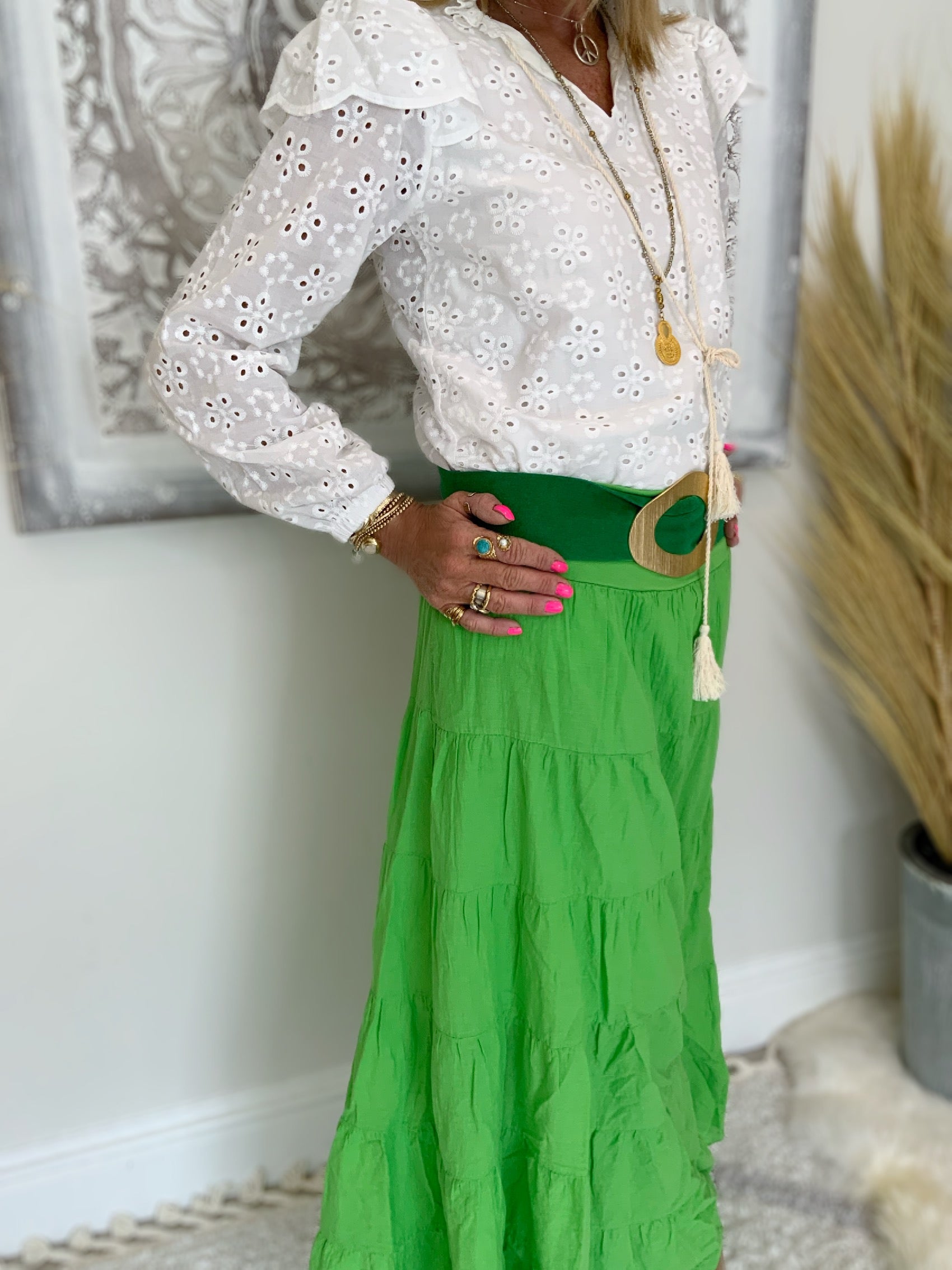 Valeria Tier Maxi Skirt – The Fashion Loft Boutique